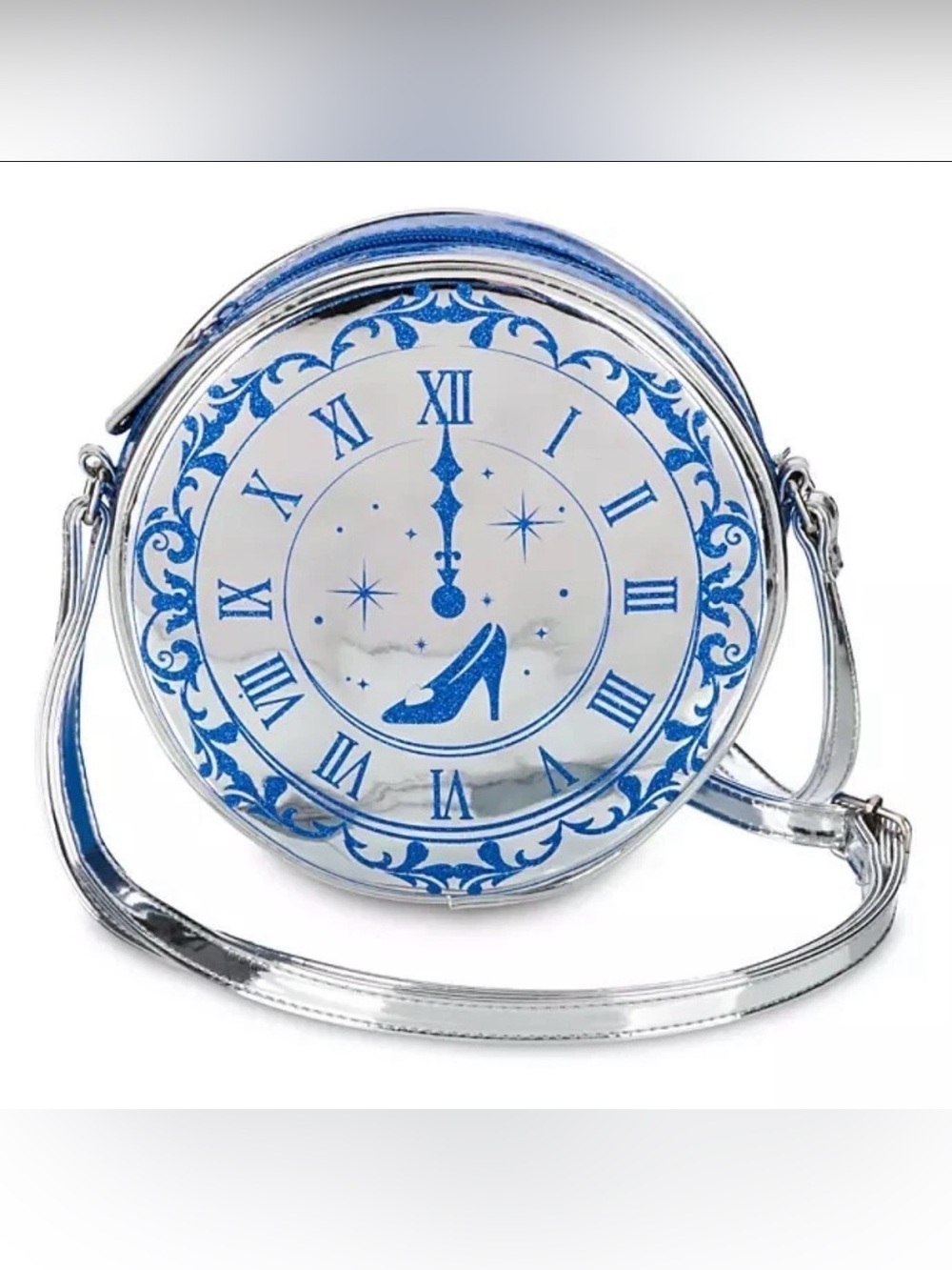Disney Parks Cinderella Midnight Clock Crossbody Bag ✨👑